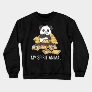 Sushi Panda My Spirit Animals Korean Gift Funny T-Shirt Crewneck Sweatshirt